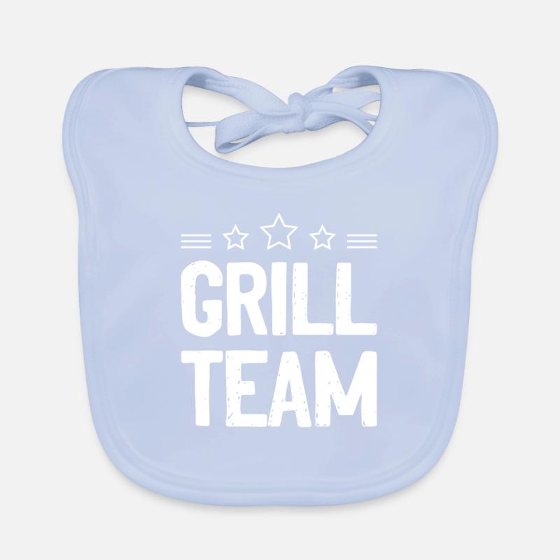 L’équipe Grill Bavoir bio Bébé