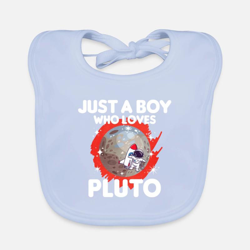 Pluto Planet Geschenk Baby Bio-Lätzchen