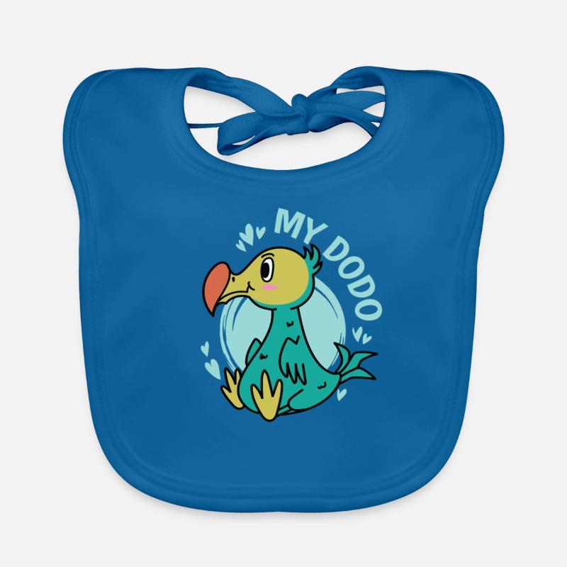 Mon oiseau Dodo de l’île Maurice Bavoir bio Bébé