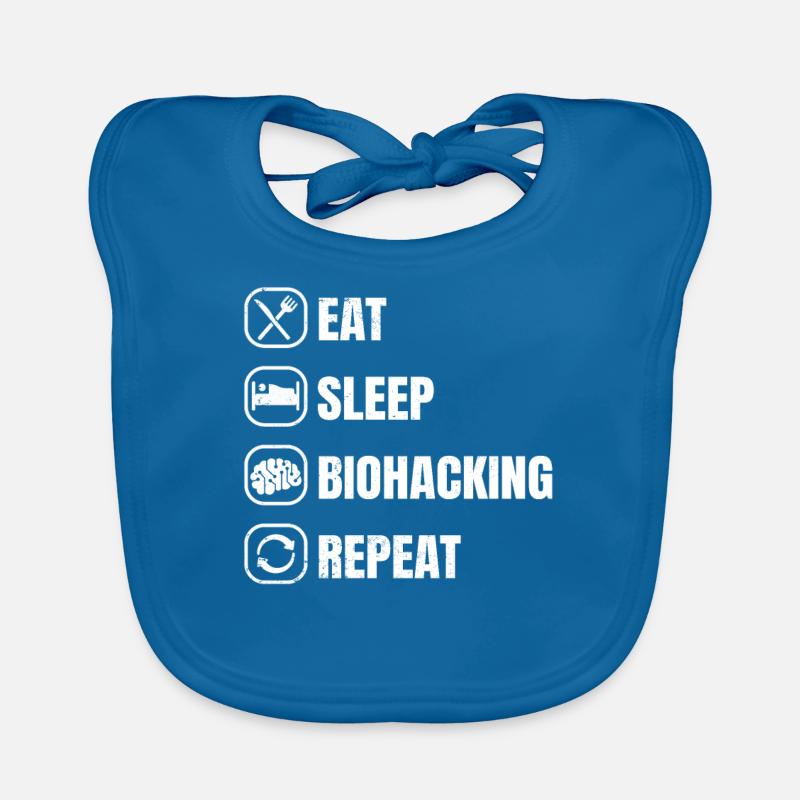 Manger Sommeil Biohacking Répéter Bavoir bio Bébé