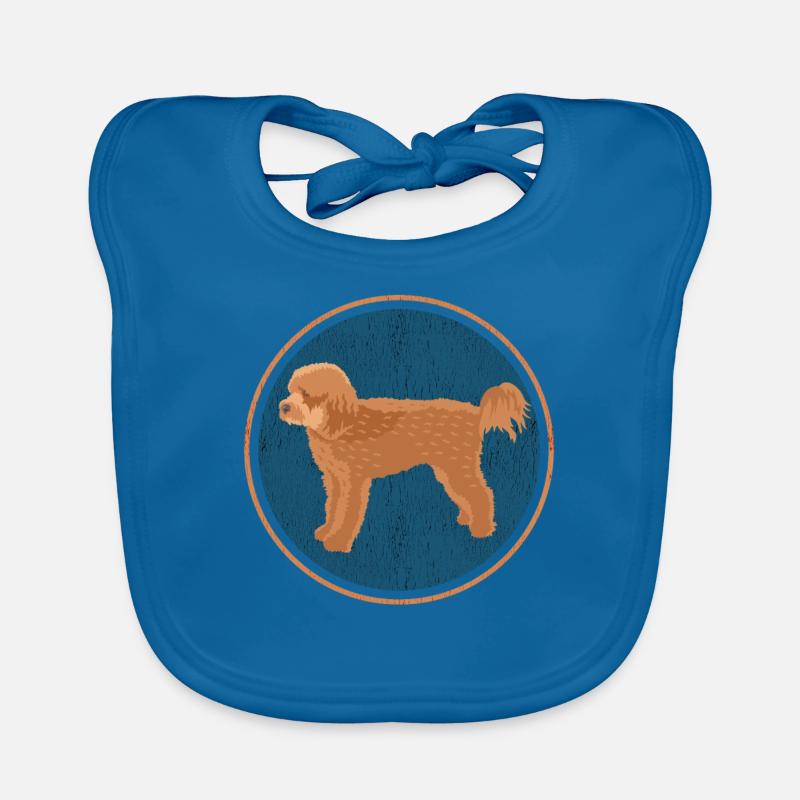 Cavapoo Hund | Cavoodle Hundebesitzer Geschenk Baby Bio-Lätzchen