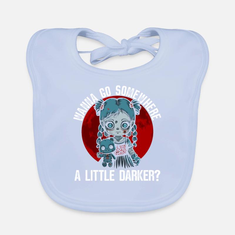 Willst du an einen dunkleren Ort gehen? Grufti Baby Bio-Lätzchen