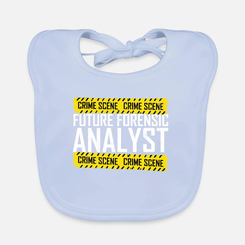Forensik Forensiker Forensische Wissenschaft Baby Bio-Lätzchen