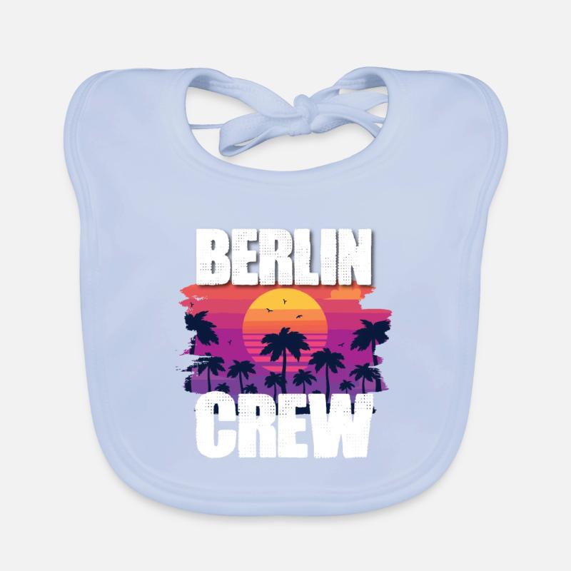 Berlin Holidays Organic Baby Bibs