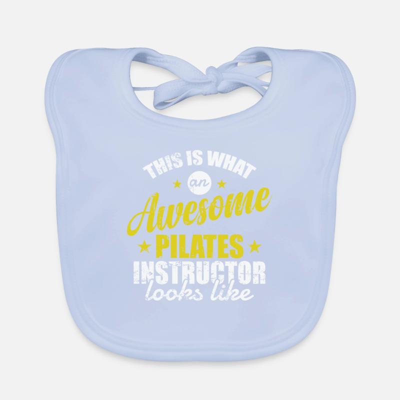 That is an Awesome Pilates Instructor Baby Bio-Lätzchen