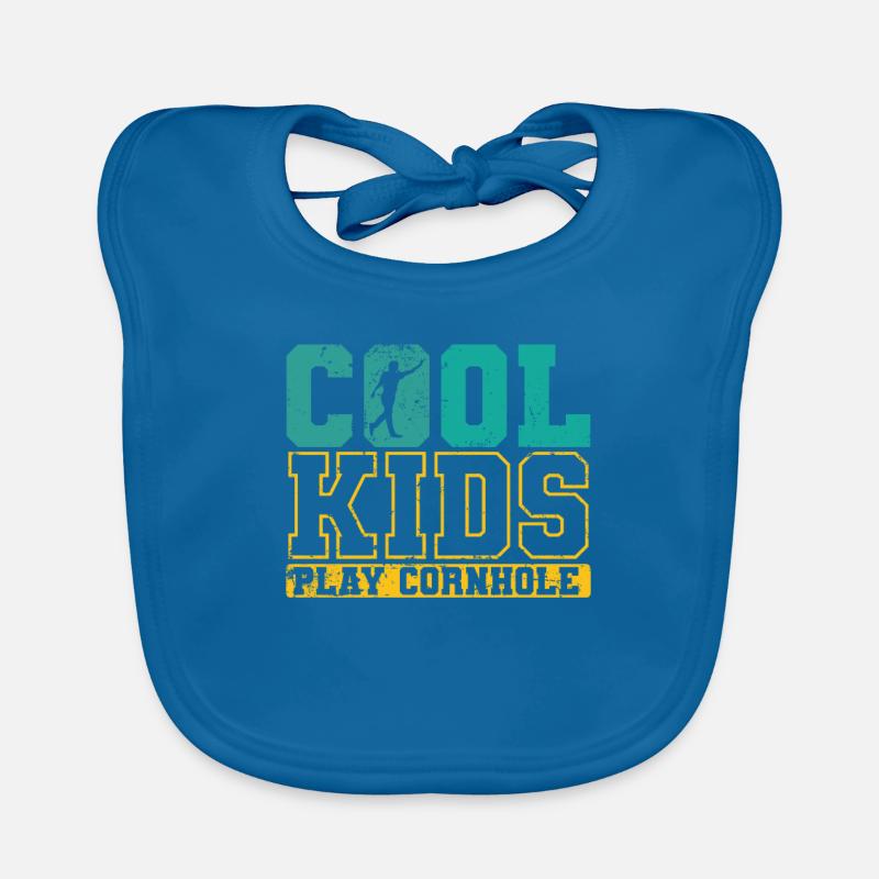 Cool Kids joue à Cornhole Leisure Hobby Bavoir bio Bébé