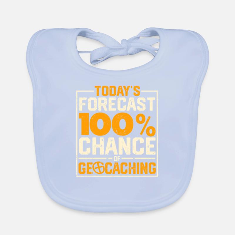 La prédiction du jour : 100 % de chances de s’amuser en géocaching Bavoir bio Bébé