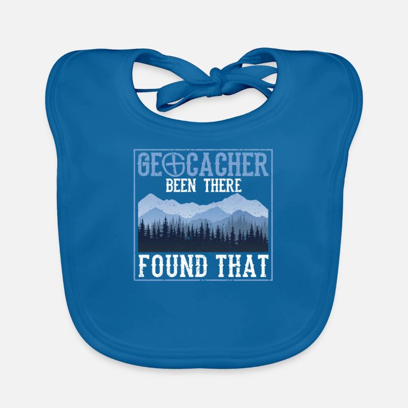 Geocacher Been There Found That Funny Geocaching Organic Baby Bibs