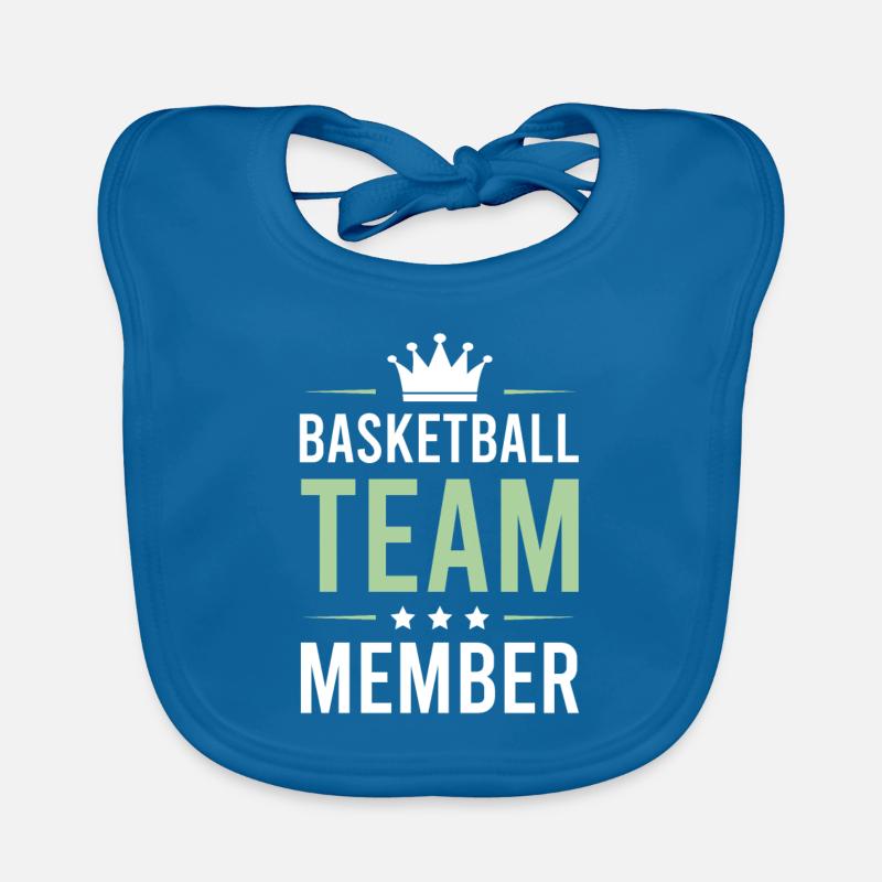 Équipe de basket-ball Bavoir bio Bébé