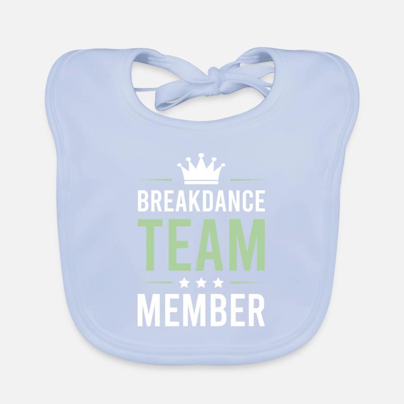 Équipe de breakdance Bavoir bio Bébé