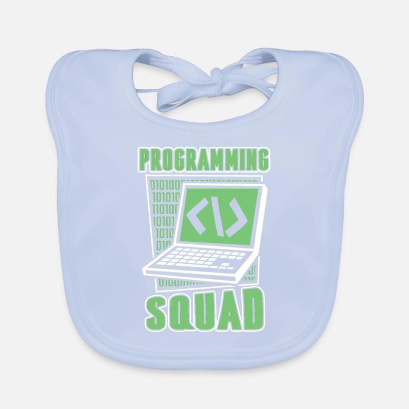 Développeur logiciel Programming Squad Bavoir bio Bébé