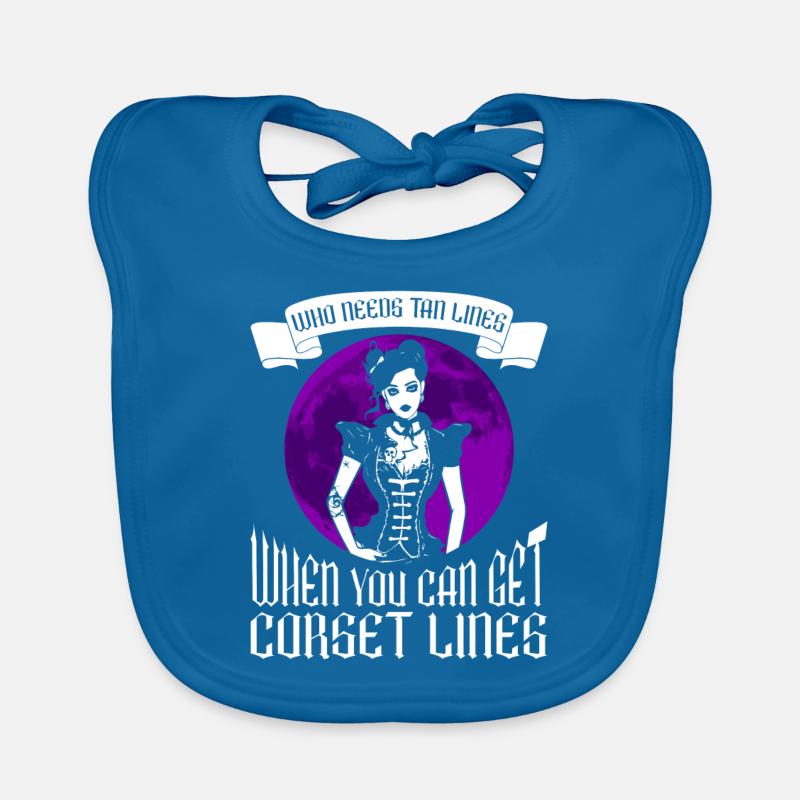 Moontan Gothic Saying Goth Girl Goth Emo Organic Baby Bibs