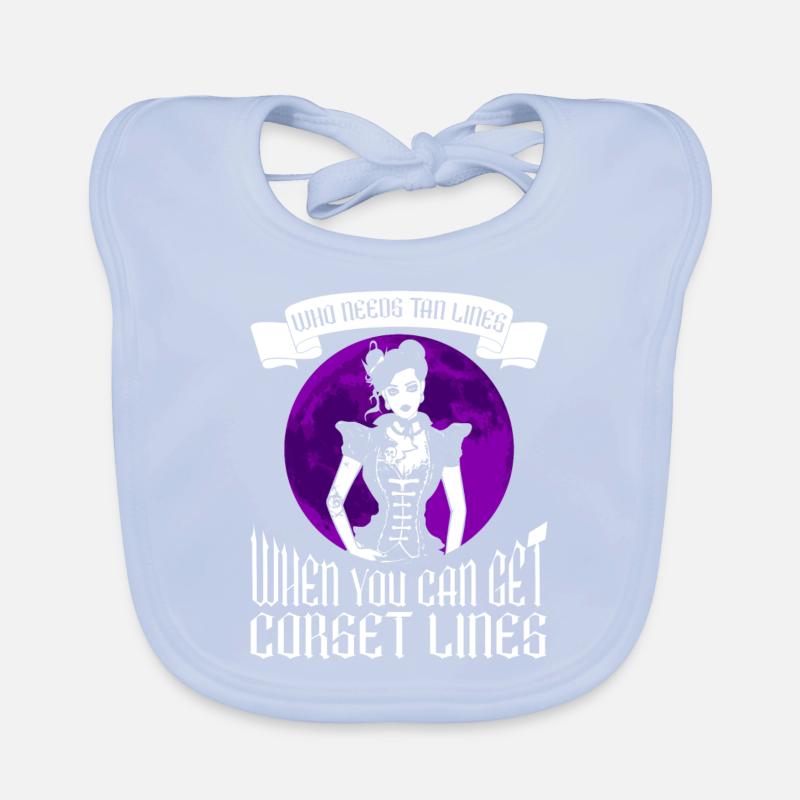 Moontan Gothic Saying Goth Girl Goth Emo Organic Baby Bibs