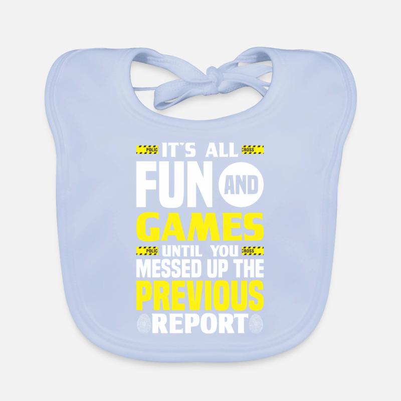 Forensic Scientist Forensic Forensic Science Organic Baby Bibs