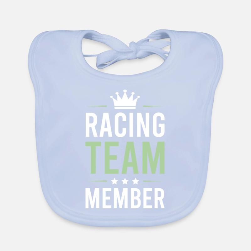 Équipe de course Bavoir bio Bébé