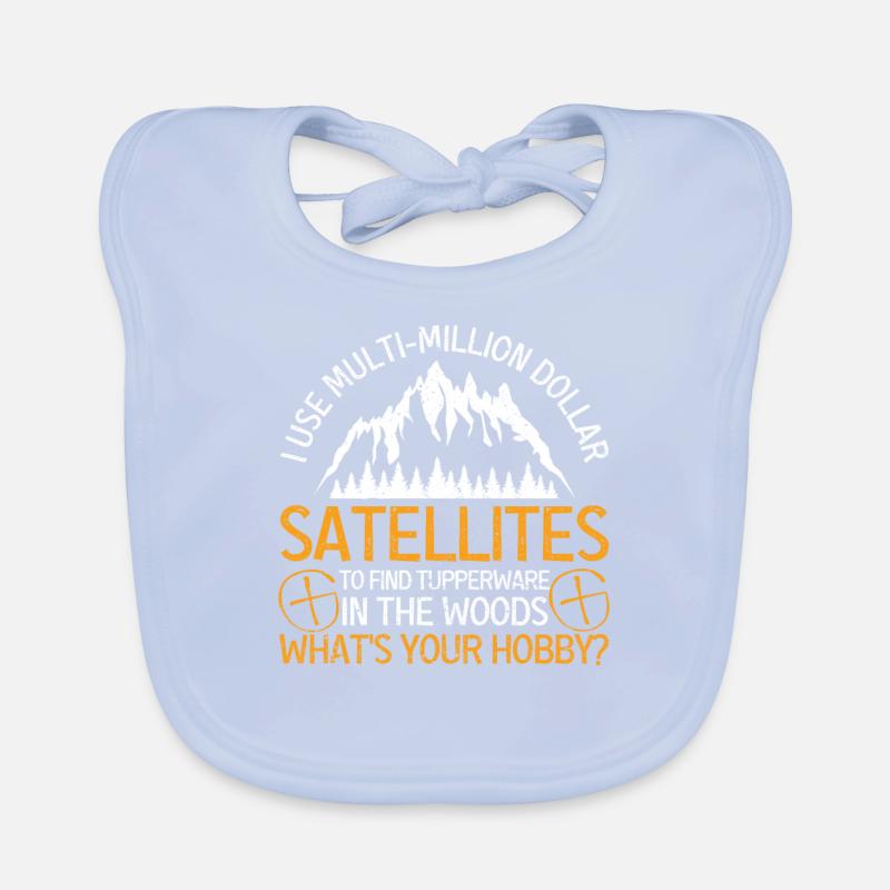I use multi-million dollar satellites Organic Baby Bibs