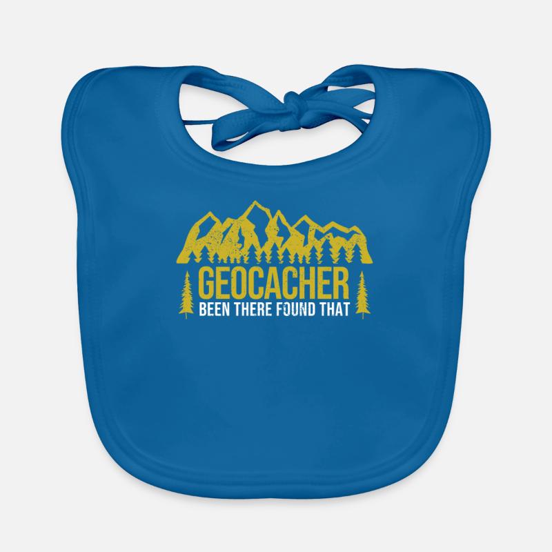 Cute Geocacher Been There Found That Organic Baby Bibs