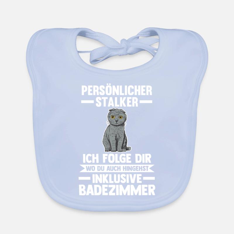 Scottish Fold Katze Baby Bio-Lätzchen