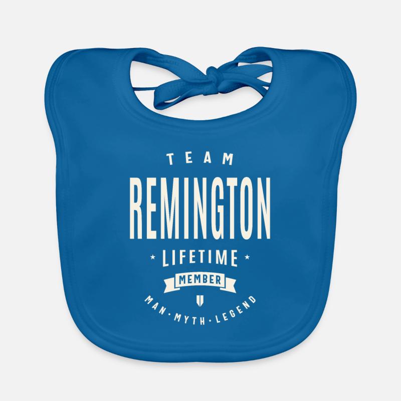 Team Remington Lebenslanges Mitglied Baby Bio-Lätzchen