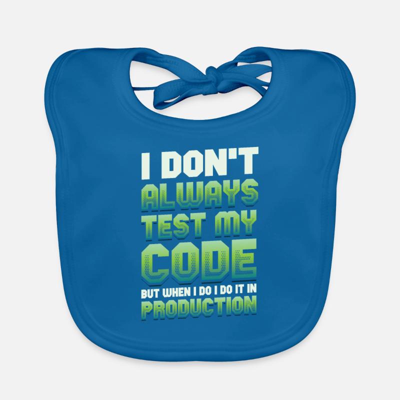 I'm testing my code in production Organic Baby Bibs