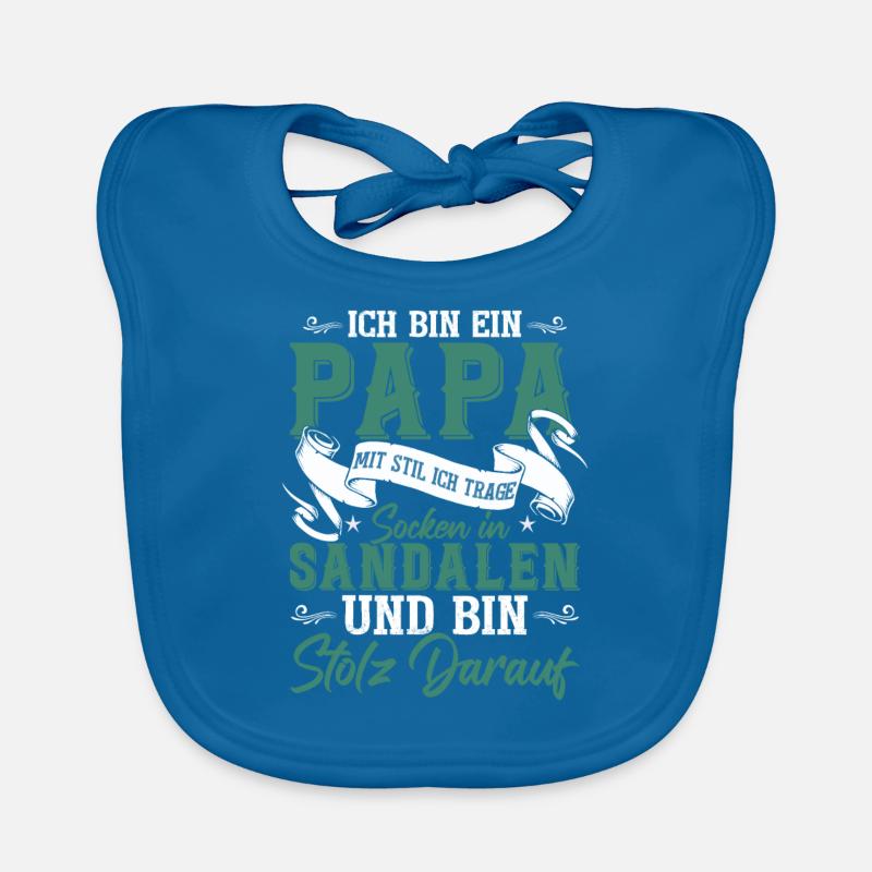 Ich bin ein Papa mit Stil Baby Bio-Lätzchen
