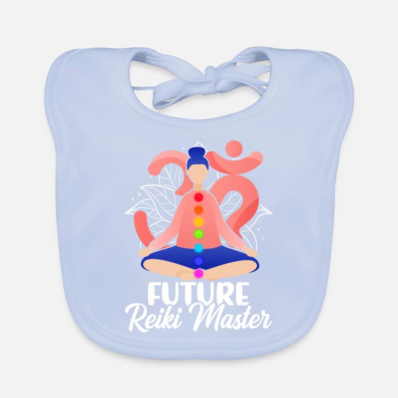 Future Reiki Master Baby Bio-Lätzchen