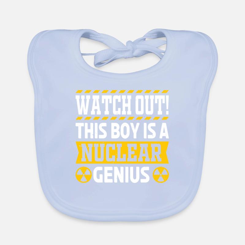Nuclear Engineer Nuclear Technology Nuclear Energy Organic Baby Bibs
