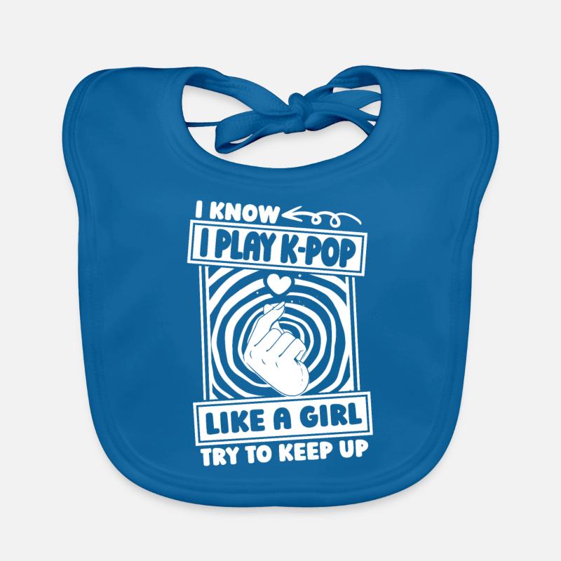 K Pop Kpop Fille Pop Coréenne Bavoir bio Bébé