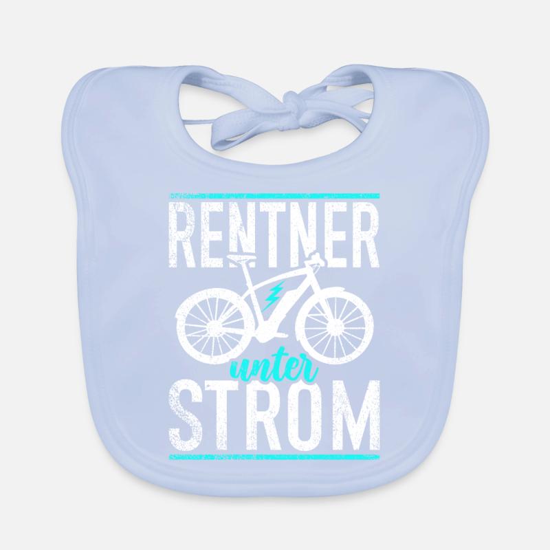 Rentner unter Strom - E-Bike Baby Bio-Lätzchen
