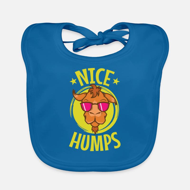 nice Humps cooles Kamel Dromedar Baby Bio-Lätzchen