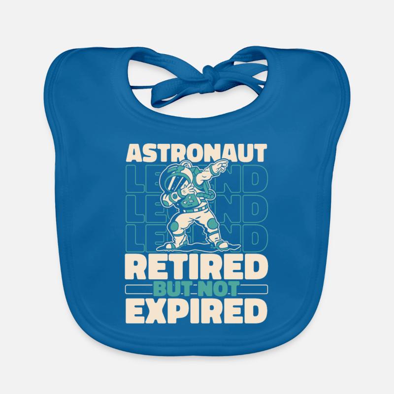 Astronaute, astronaute, astronaute, cosmonaute à la retraite Bavoir bio Bébé