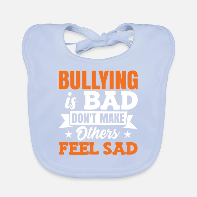 Unity Day No Bullying Bully Prevention Organic Baby Bibs