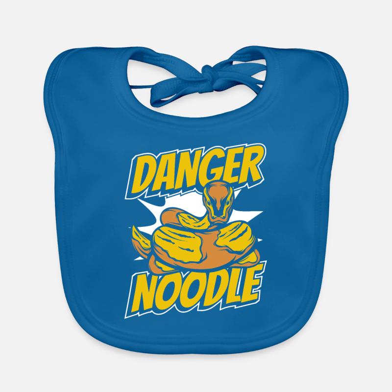 Danger Noodle Schuppenkriechtiere Python Banana Baby Bio-Lätzchen