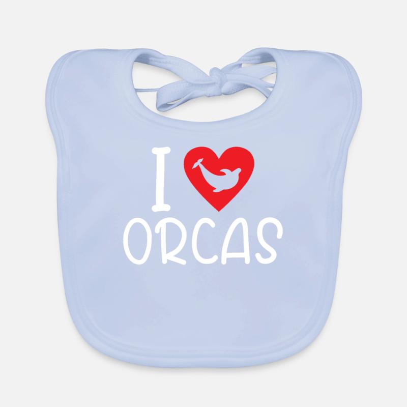 Orca Wal Geschenke Baby Bio-Lätzchen