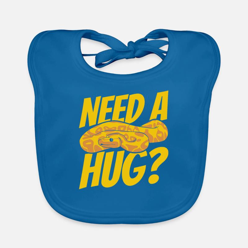 Need A Hug Python Schlange Pythonzüchter Banana Baby Bio-Lätzchen