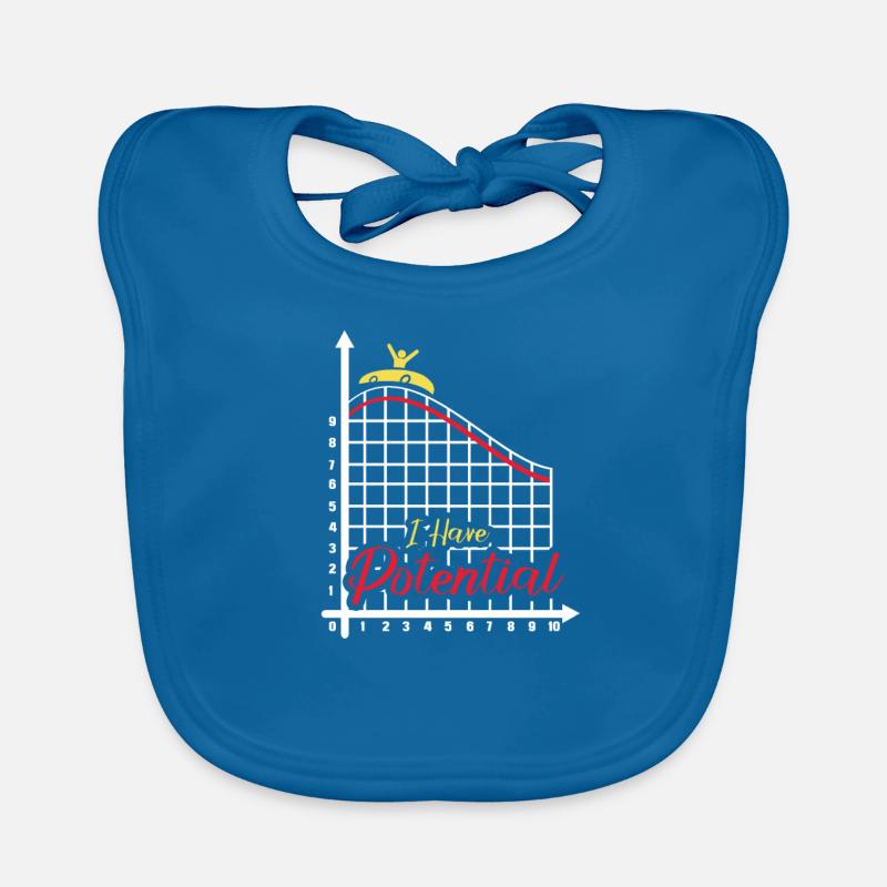 I have Potential Roller Coaster Baby Bio-Lätzchen