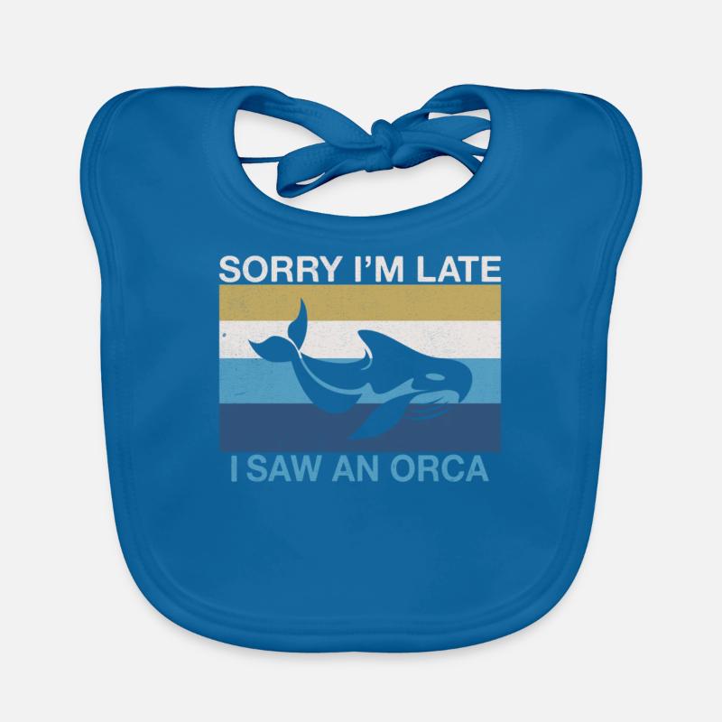 Orca Wal Geschenke Baby Bio-Lätzchen