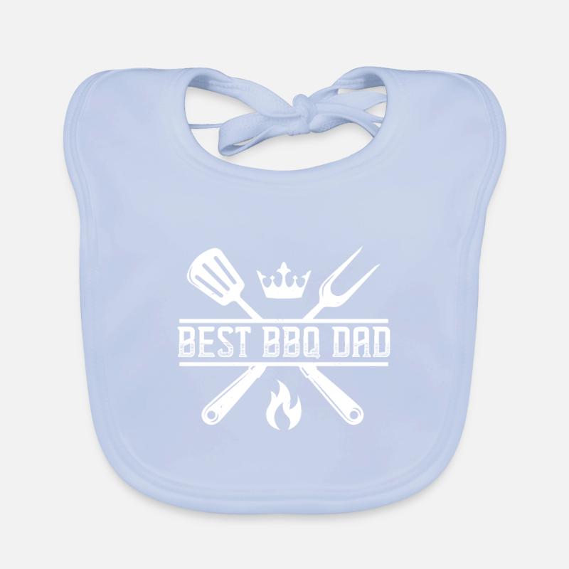 BBQ Papa Witz BBQ Grill Papa Baby Bio-Lätzchen