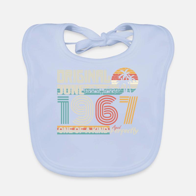 Juni 1967 Juni-Jubiläum Juni 1967 Baby Bio-Lätzchen