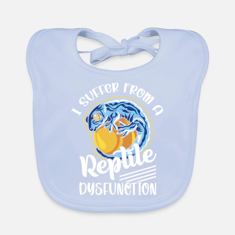 I Suffer From A Reptile Dysfunction Lizard Lover R Baby Bio-Lätzchen