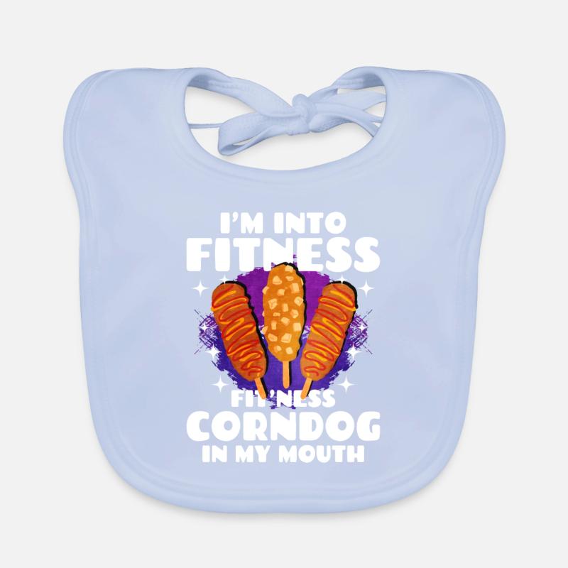 Corn dog Organic Baby Bibs