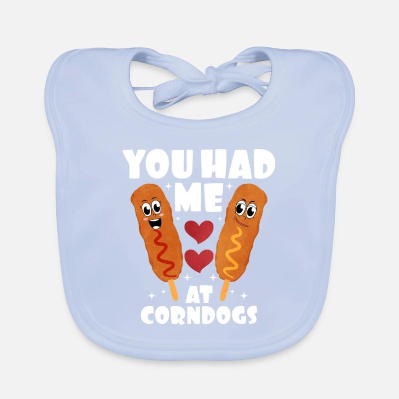 Corn dog Organic Baby Bibs