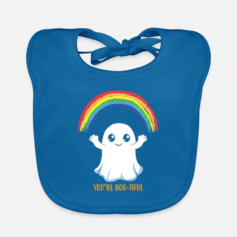 You're Bootiful Geist Regenbogen Gespenst Baby Bio-Lätzchen