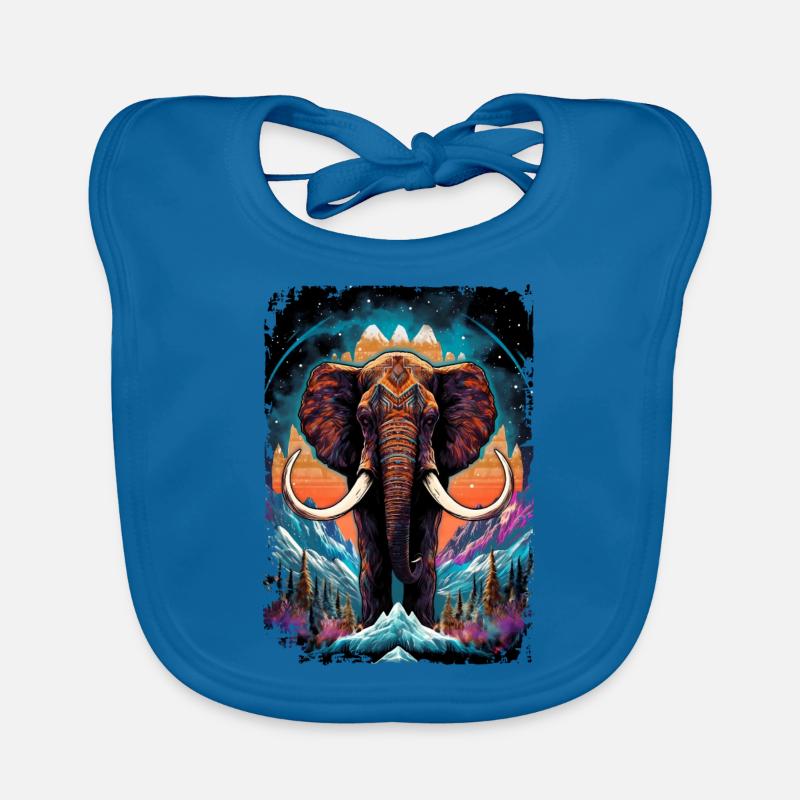 Mammouth Bavoir bio Bébé