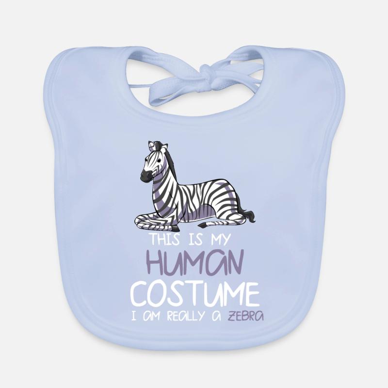 Zebra Baby Bio-Lätzchen