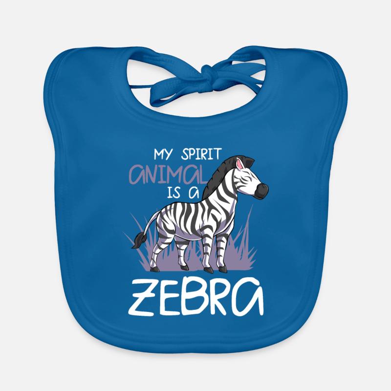 Zèbre Bavoir bio Bébé