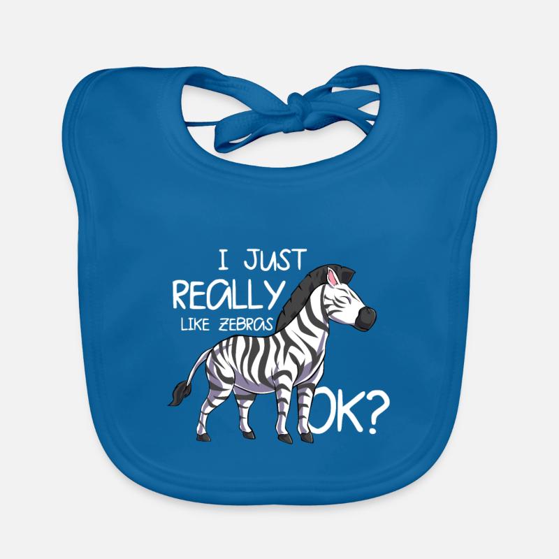 Zebra Baby Bio-Lätzchen
