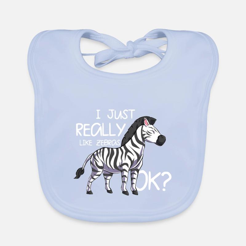 Zebra Baby Bio-Lätzchen