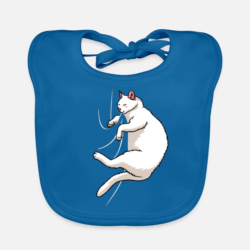 Biting Cat Organic Baby Bibs
