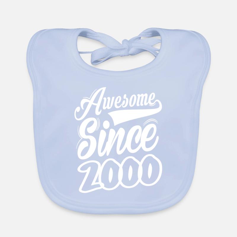 Awesome Since 2000 Baby Bio-Lätzchen